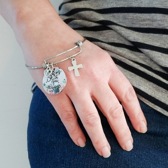 Bible Bangle Bracelet - Picture 3 of 3